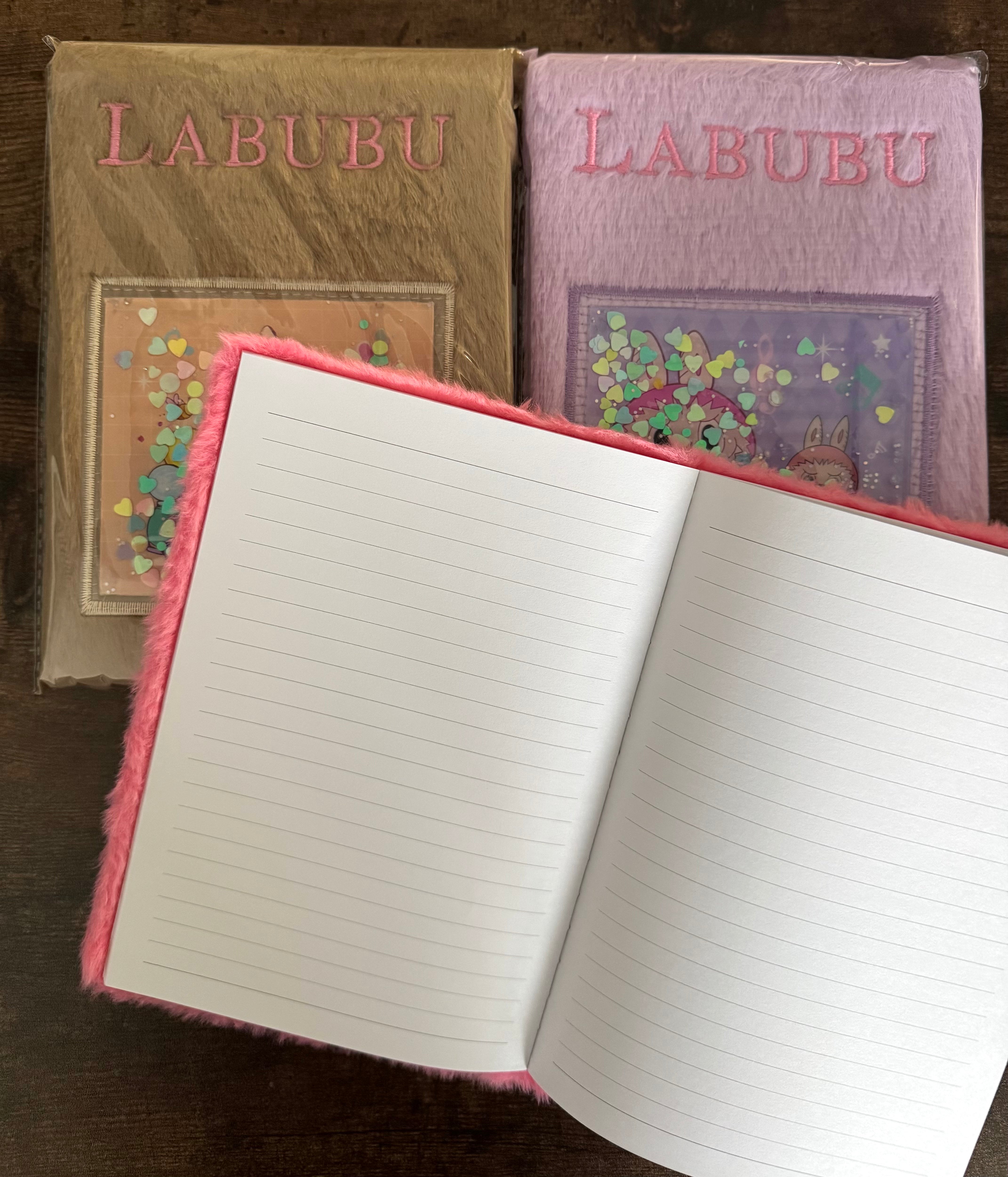 Labubu Fluffy Notebooks Assortment