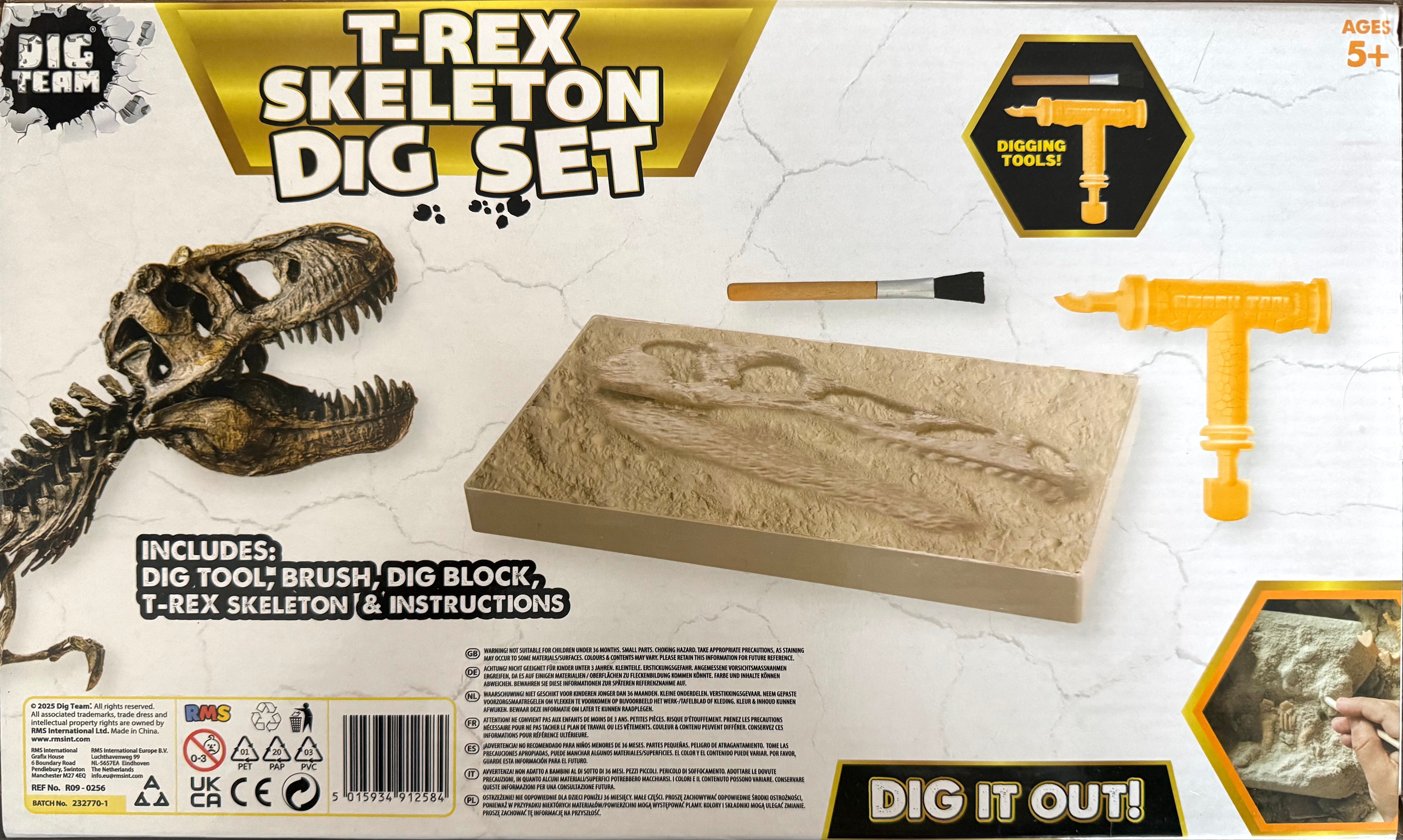 T-Rex Skeleton Dig Set