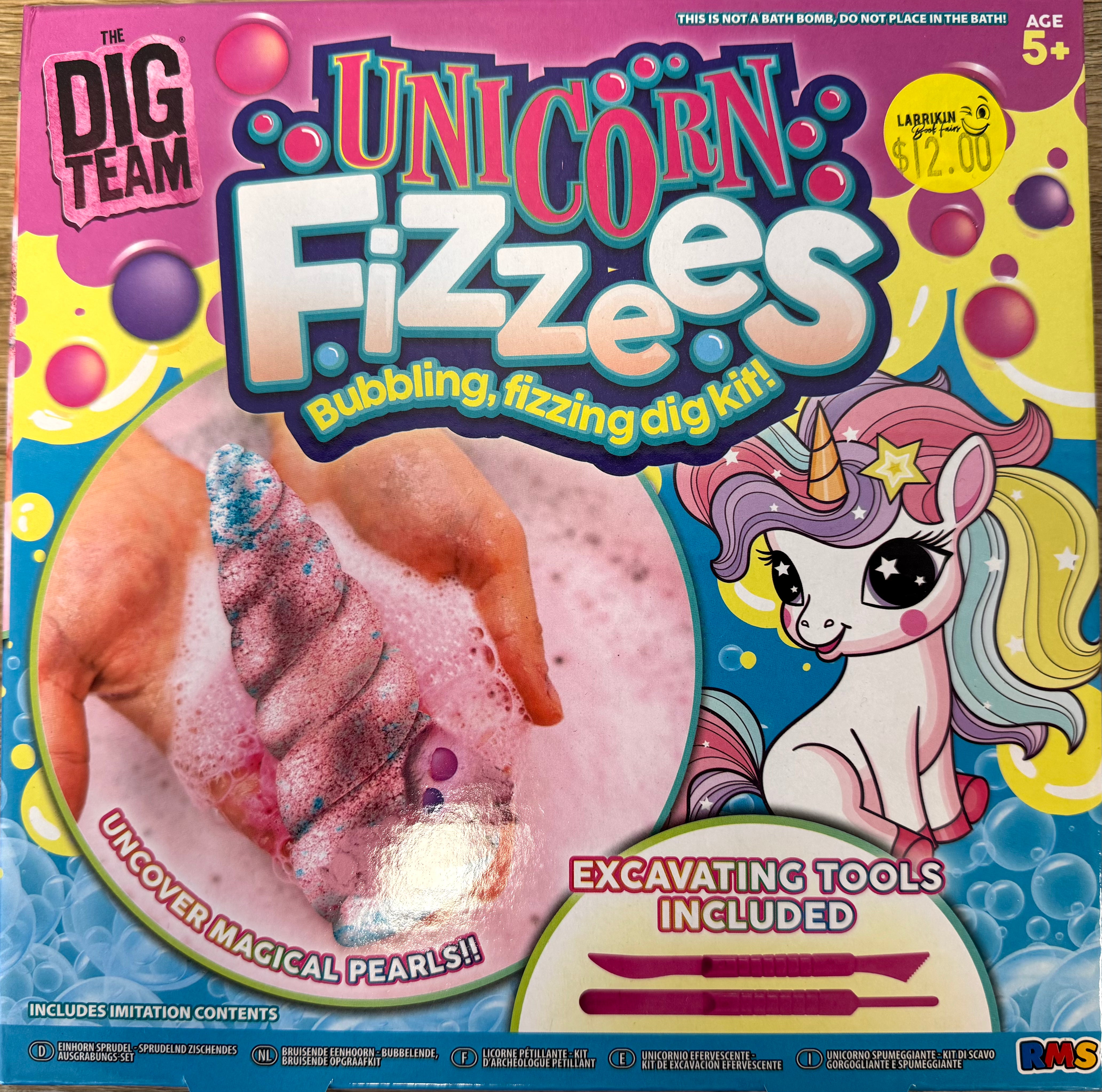 The Dig Team: Unicorn Fizzees