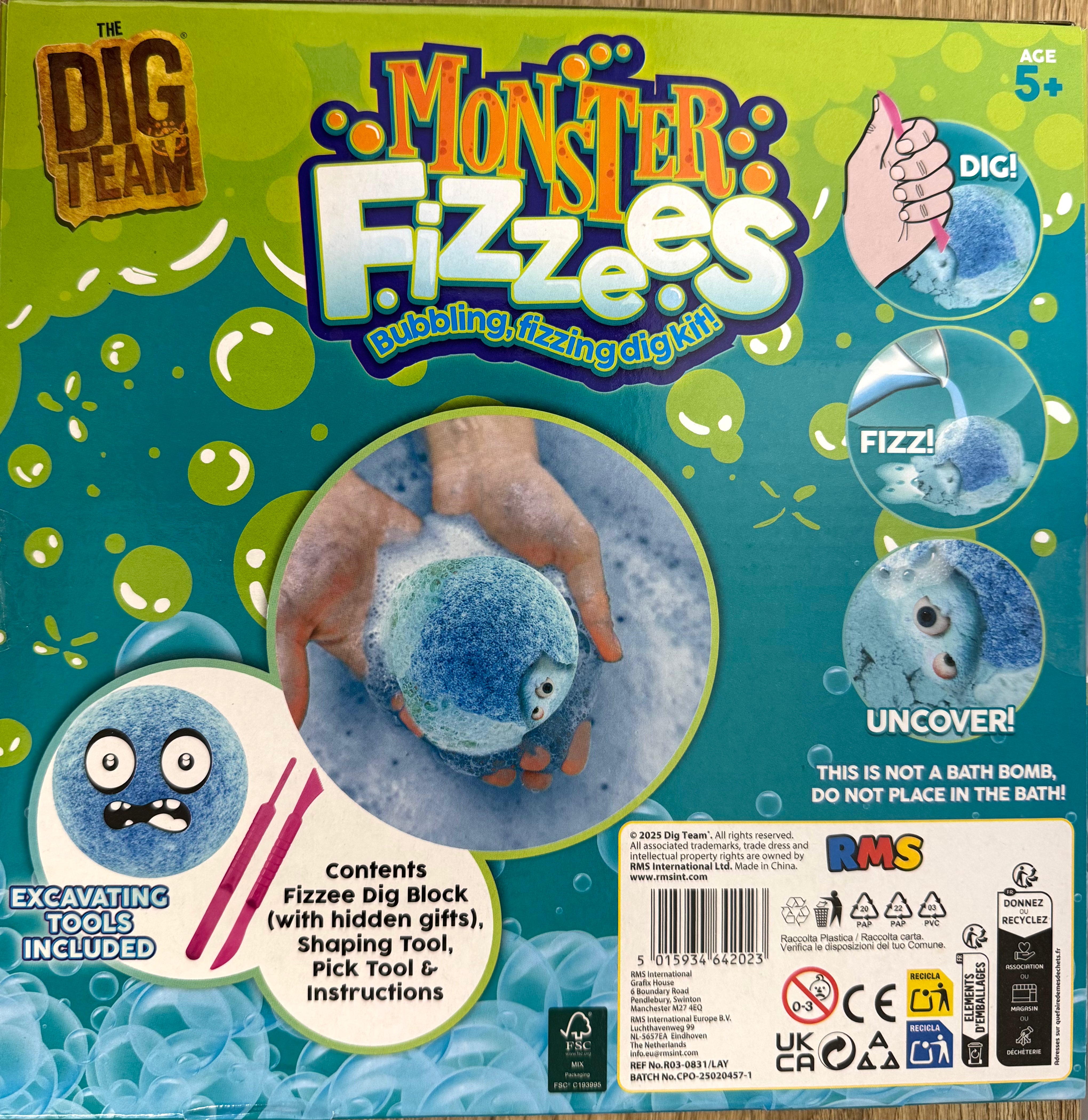 The Dig Team: Monster Fizzees