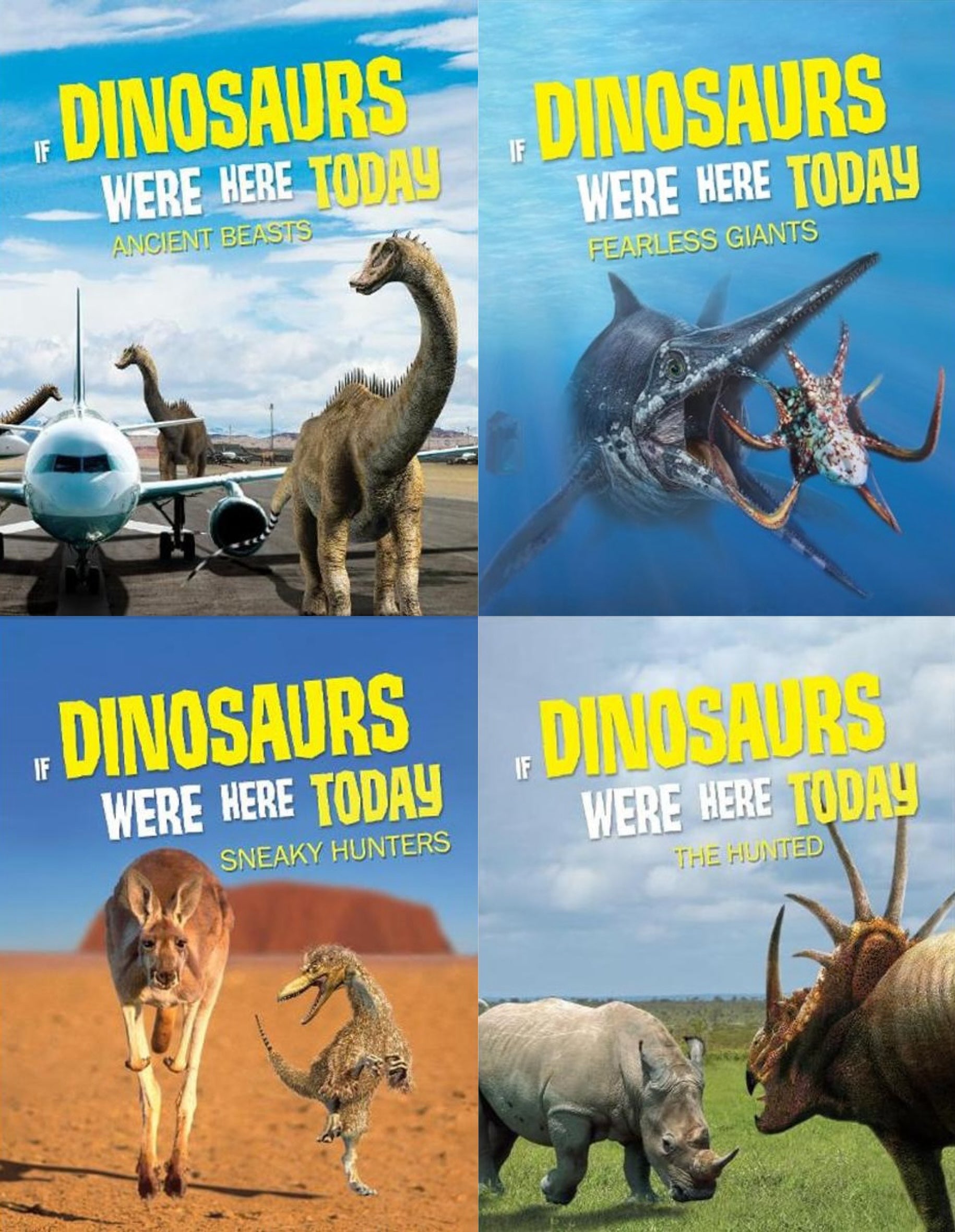 If Dinosaurs Were Here Today 4 Pack