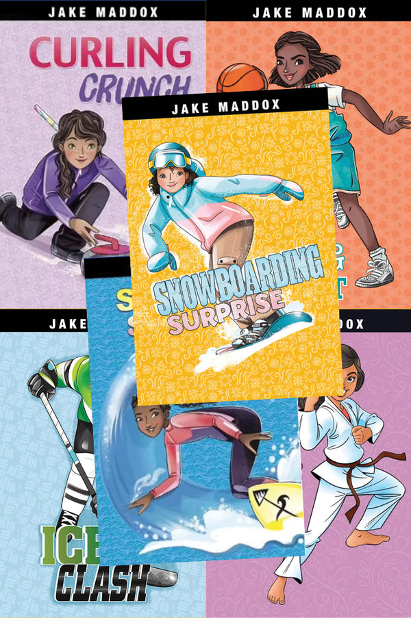 Jake Maddox Girl Sports Stories 6 Pack