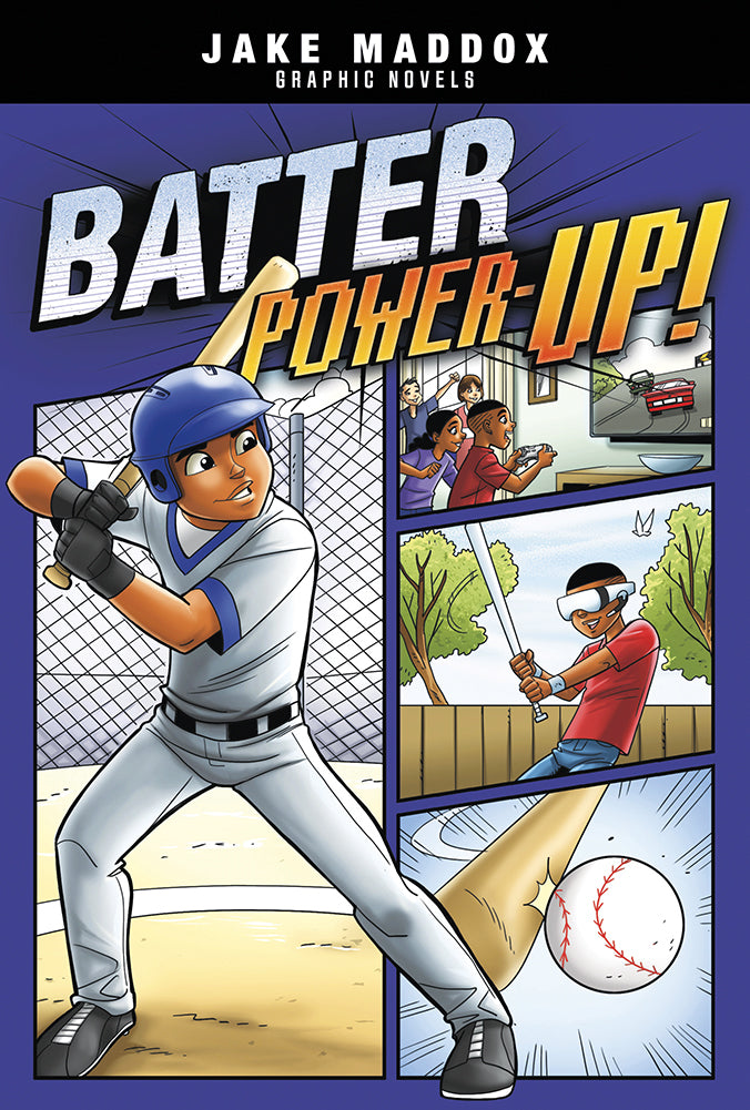 Jake Maddox Graphic Novels: Batter Power-Up!