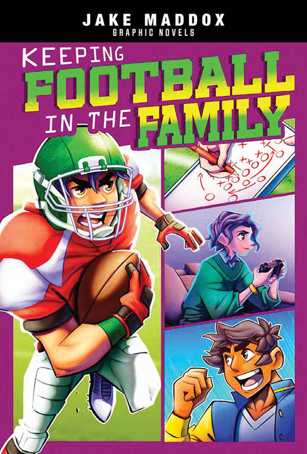 Jake Maddox Graphic Novels: Keeping Football in the Family