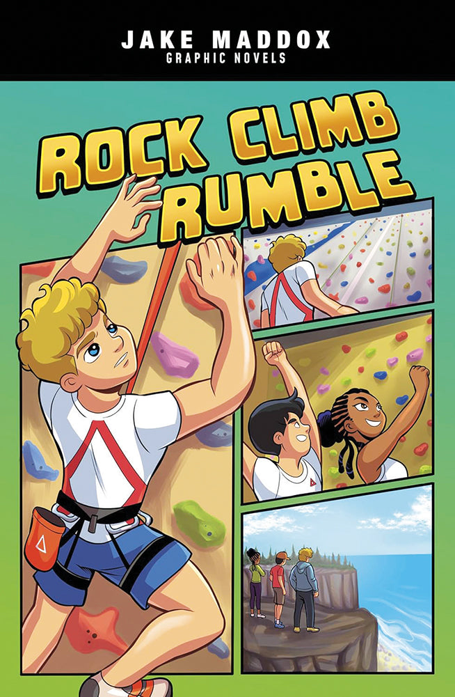 Jake Maddox Graphic Novels: Rock Climb Rumble