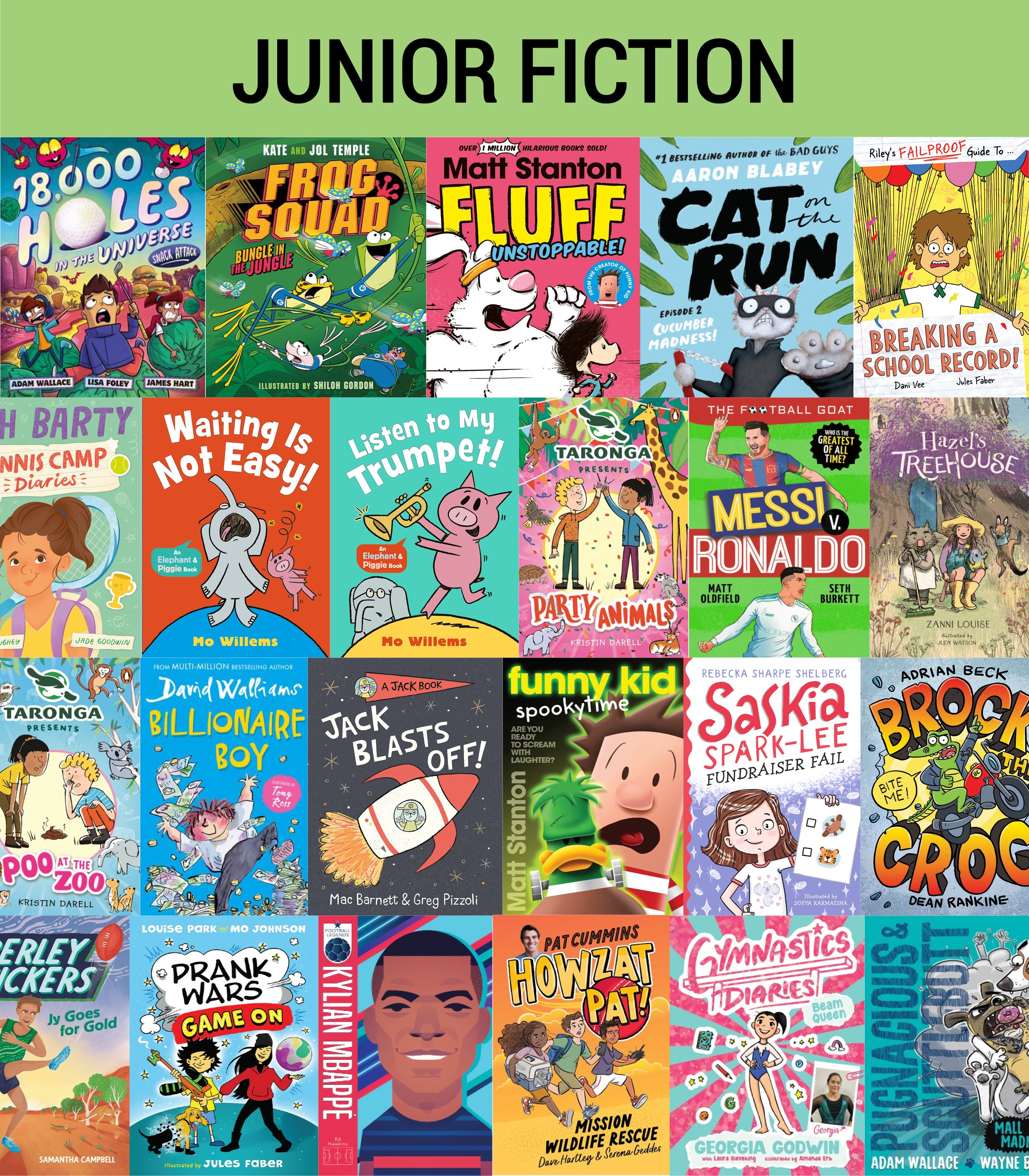 Junior Fiction Variety Pack (40 titles)