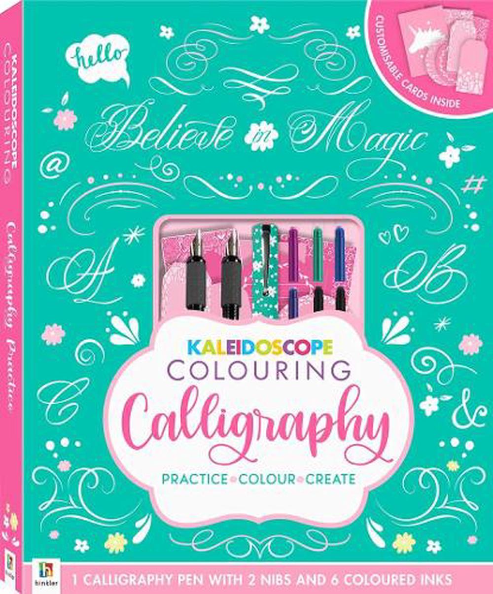 Kaleidoscope Colouring Calligraphy Kit