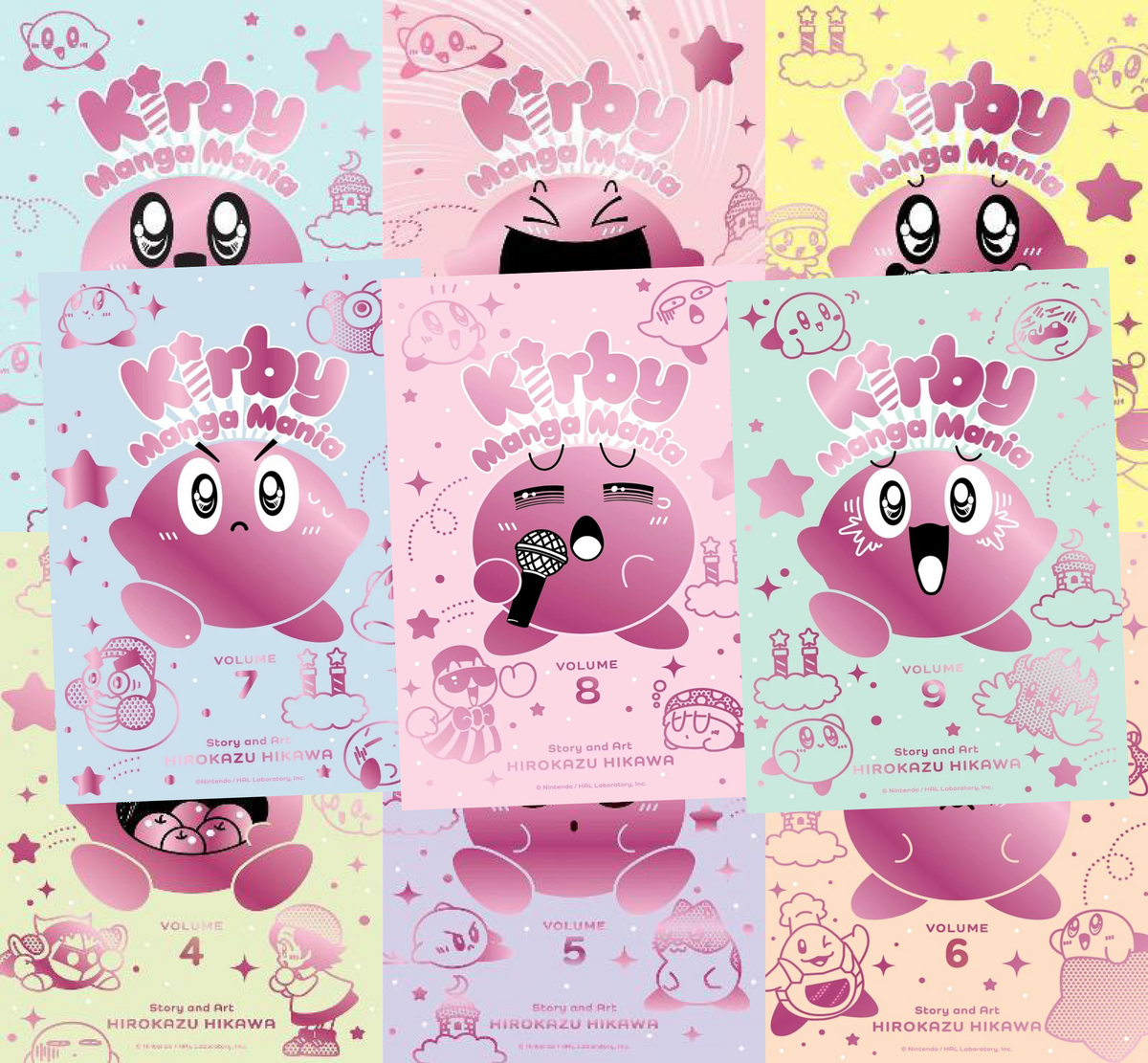 Kirby Manga Mania 9 Pack