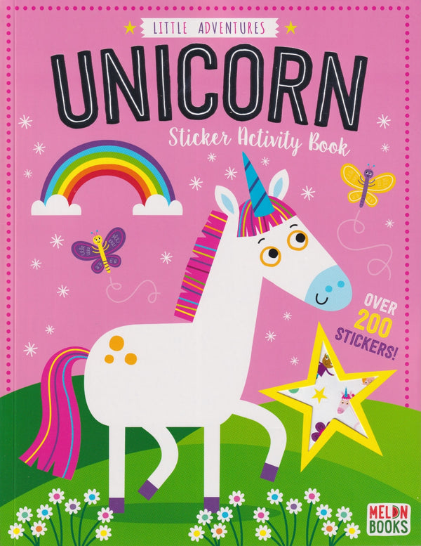 Little Adventures Unicorn Sticker Activity Book