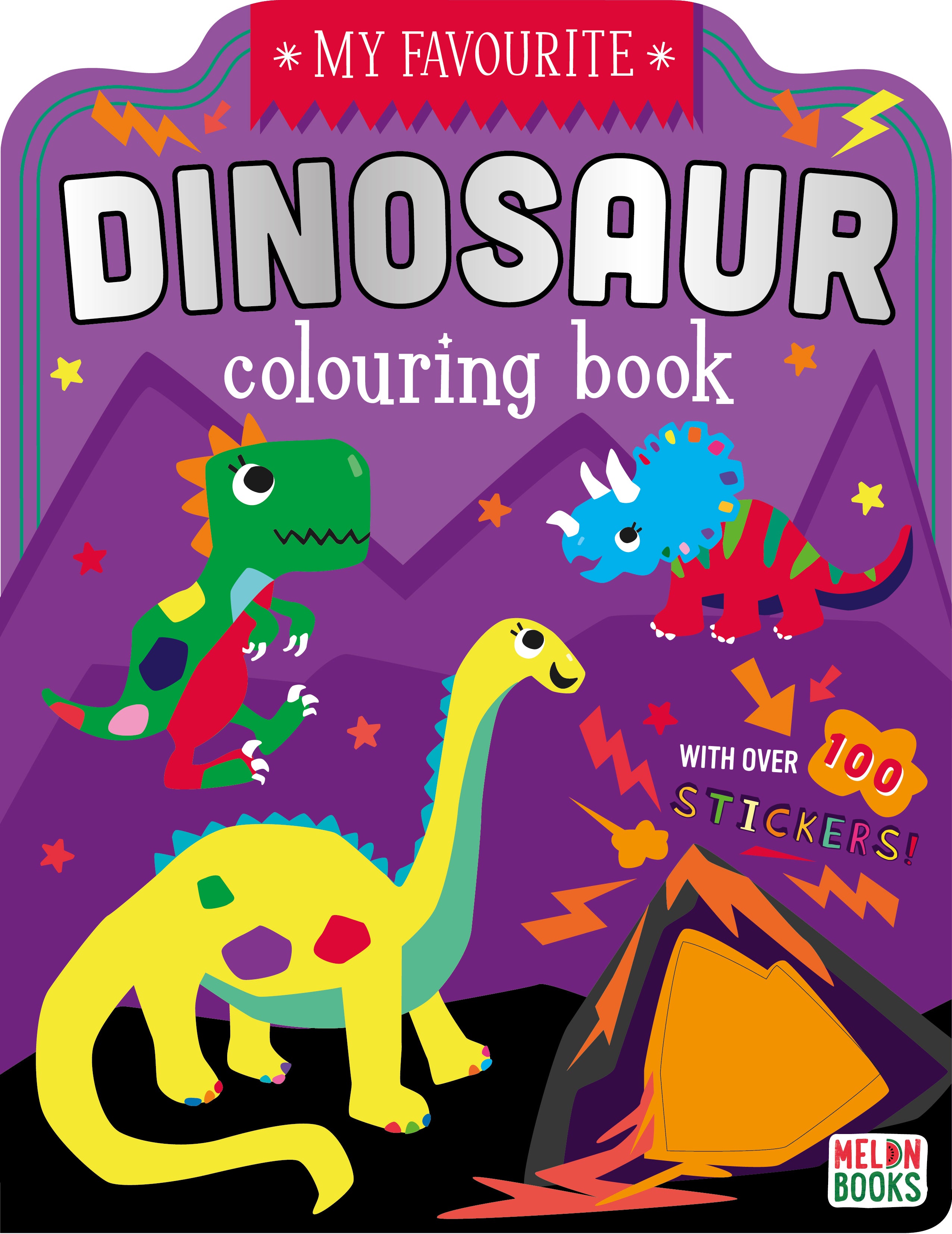 My Favourite Dinosaur Colouring Book