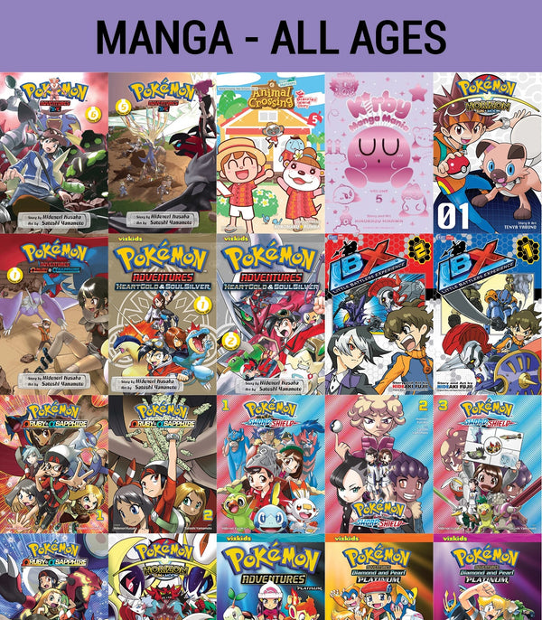 Manga (All Ages) Variety Pack (30 titles)