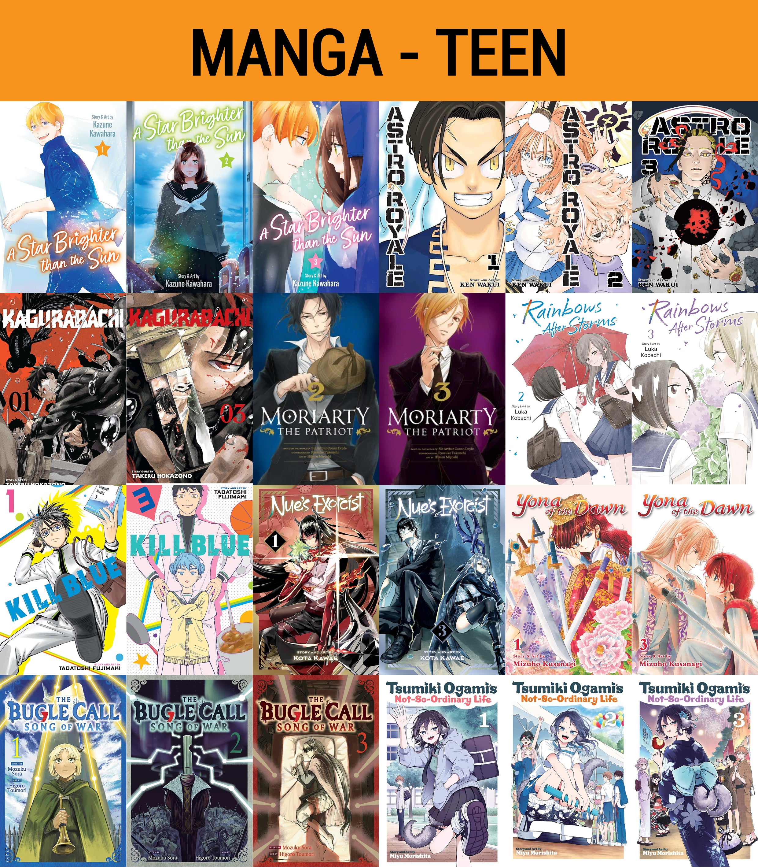 Manga (Teen) Variety Pack (30 titles)
