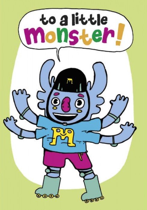 Monster Birthday Card