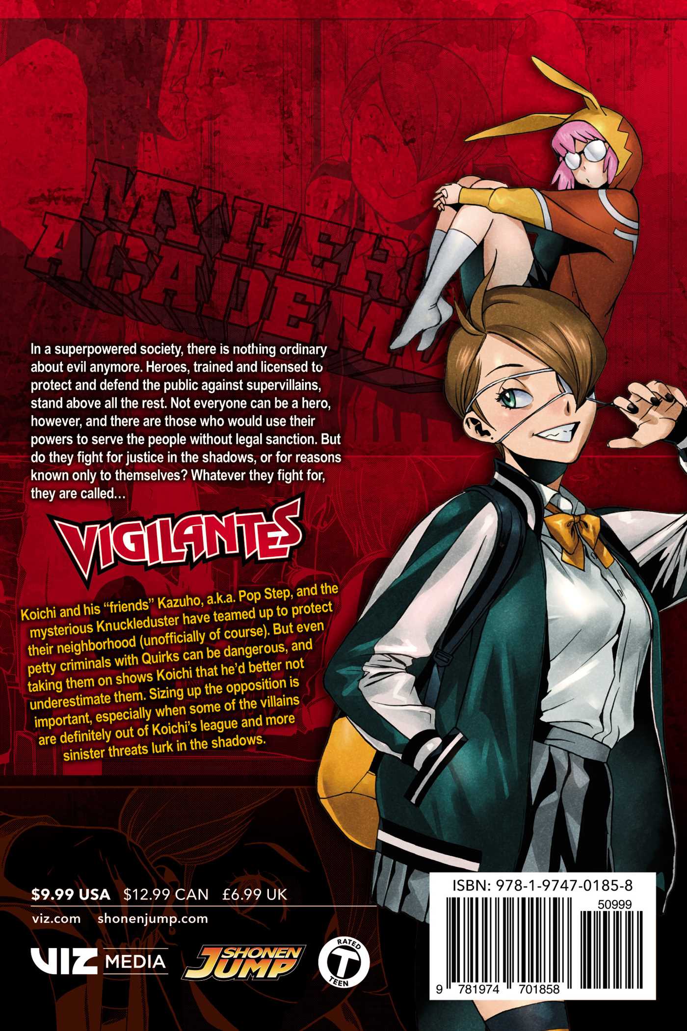 My Hero Academia: Vigilantes, Vol. 2