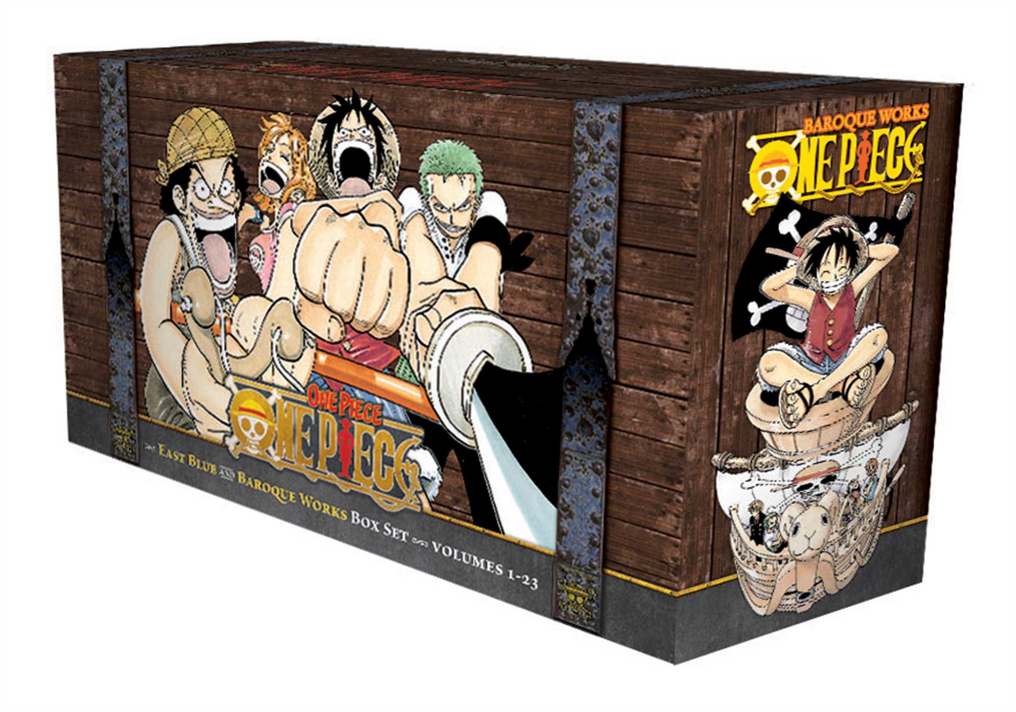 One Piece Box Set 1 Vol. 1-23: East Blue and Baroque Works