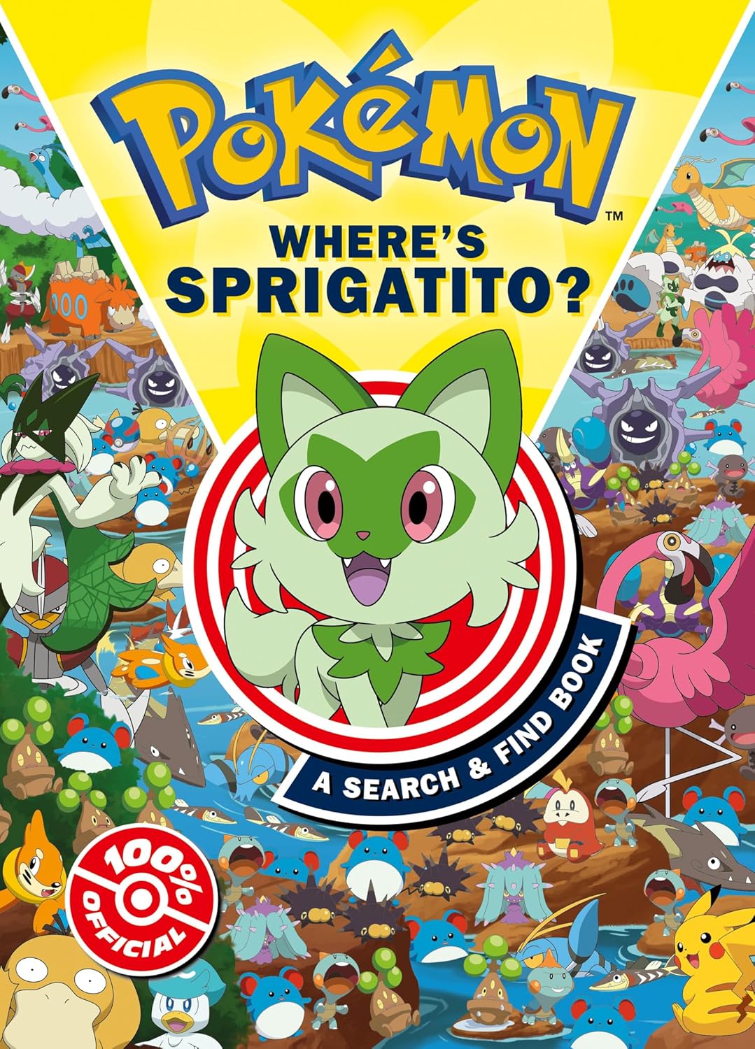 Pokémon Where's Sprigatito: A Search & Find Book