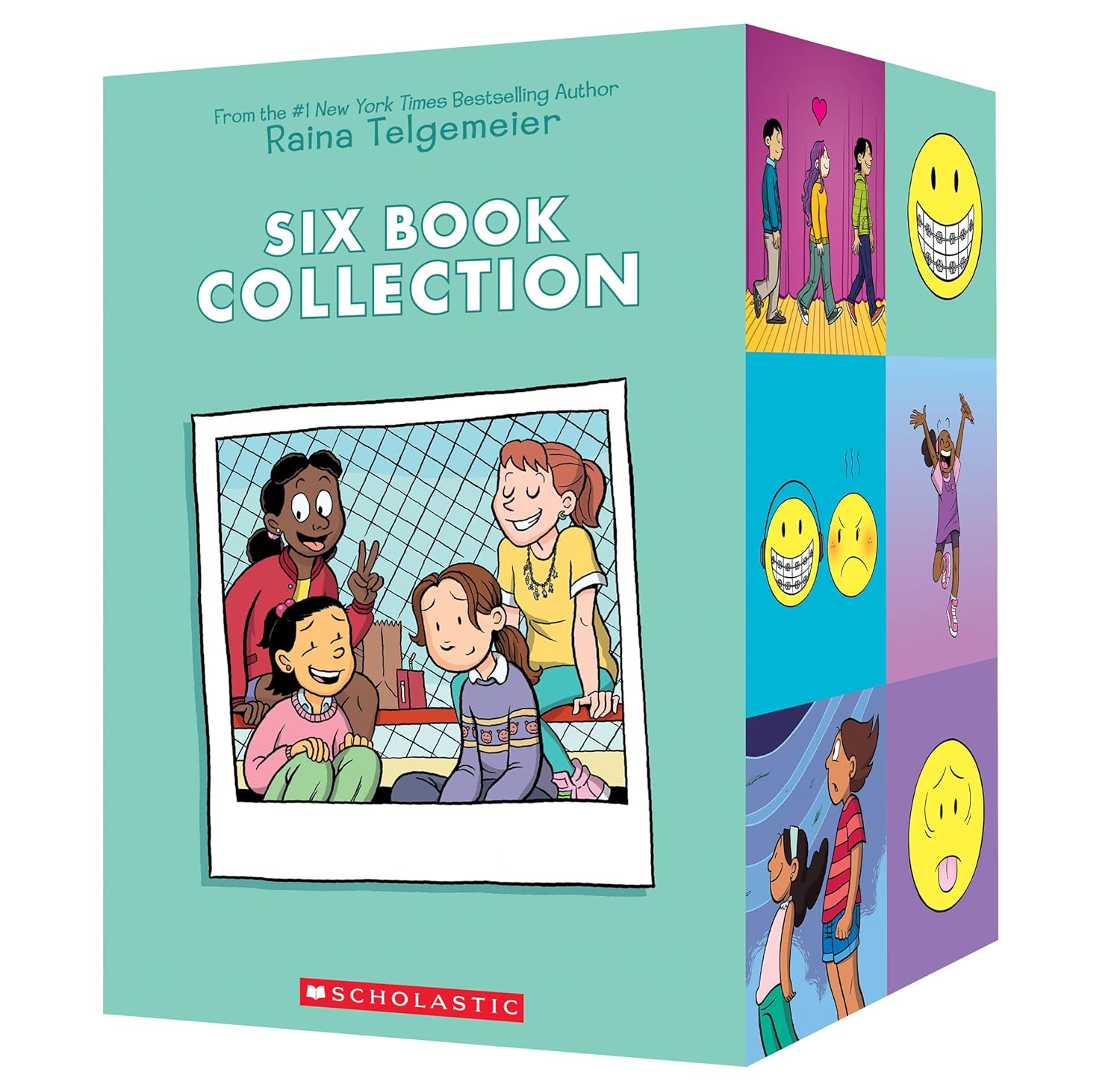 Raina Telgemeier: Six Book Collection