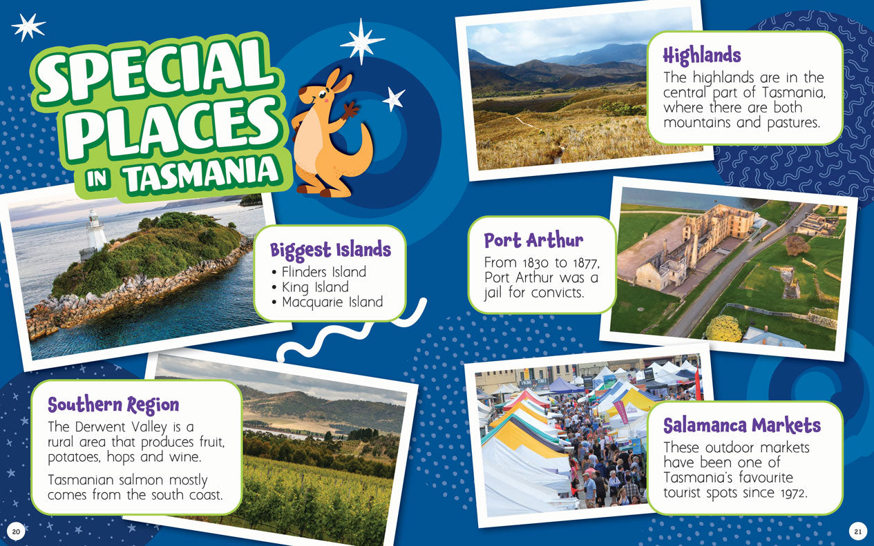 Kids Guide to Australia's States and Territories: Discovering Tasmania