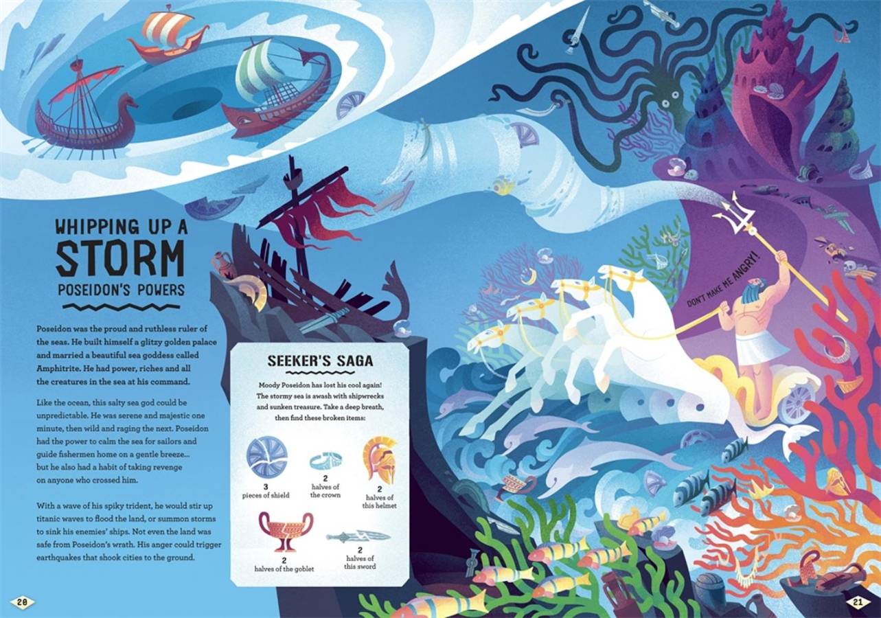 Greek Myths: Solve mazes, crack codes and untangle riddles