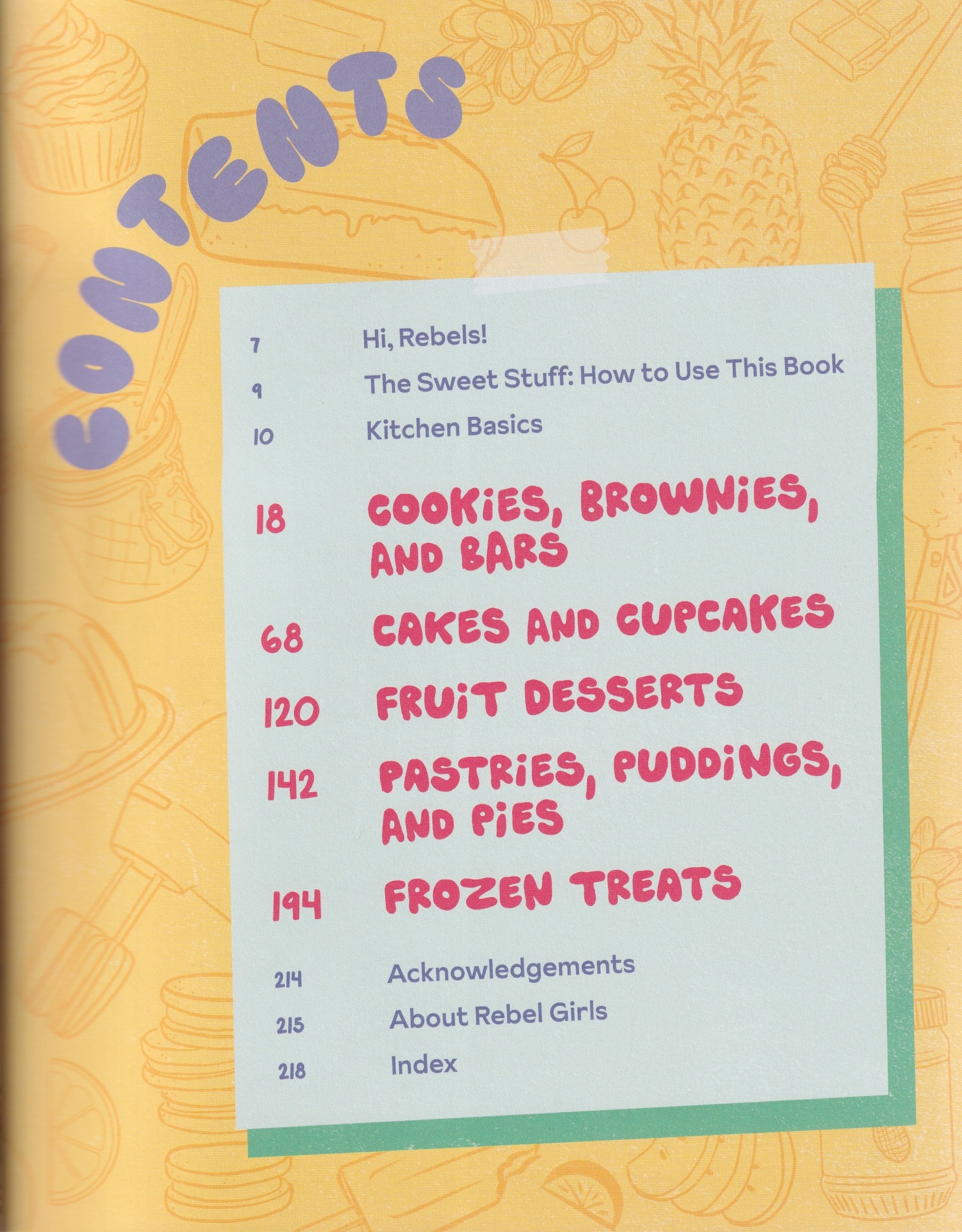 Rebel Girls Make Desserts