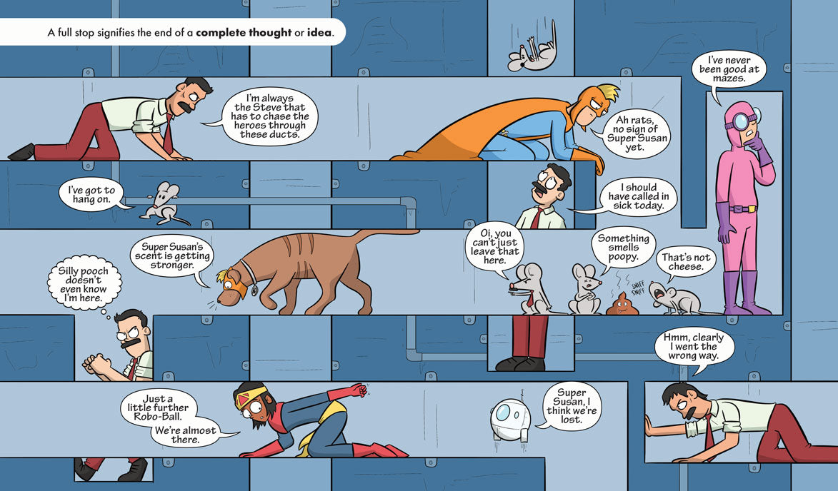 Punctuation Expedition: STOP. Commands the Full Stop