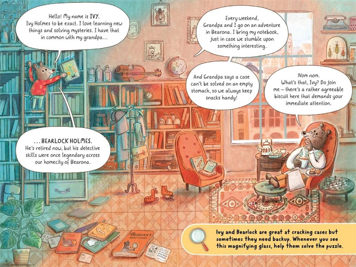 Ivy and Bearlock Holmes: The Case of the Missing Flower