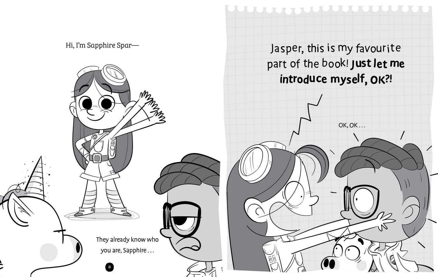 Sapphire and The Monster Hunters #3: How To Impress a Sea Monster?