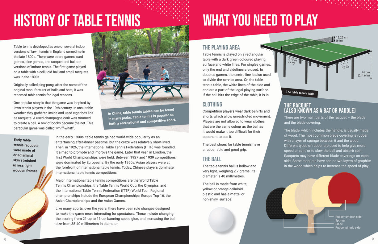 Play The Game: Table Tennis