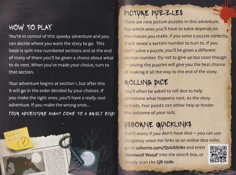 Werewolf Wood: Mystery Gamebooks