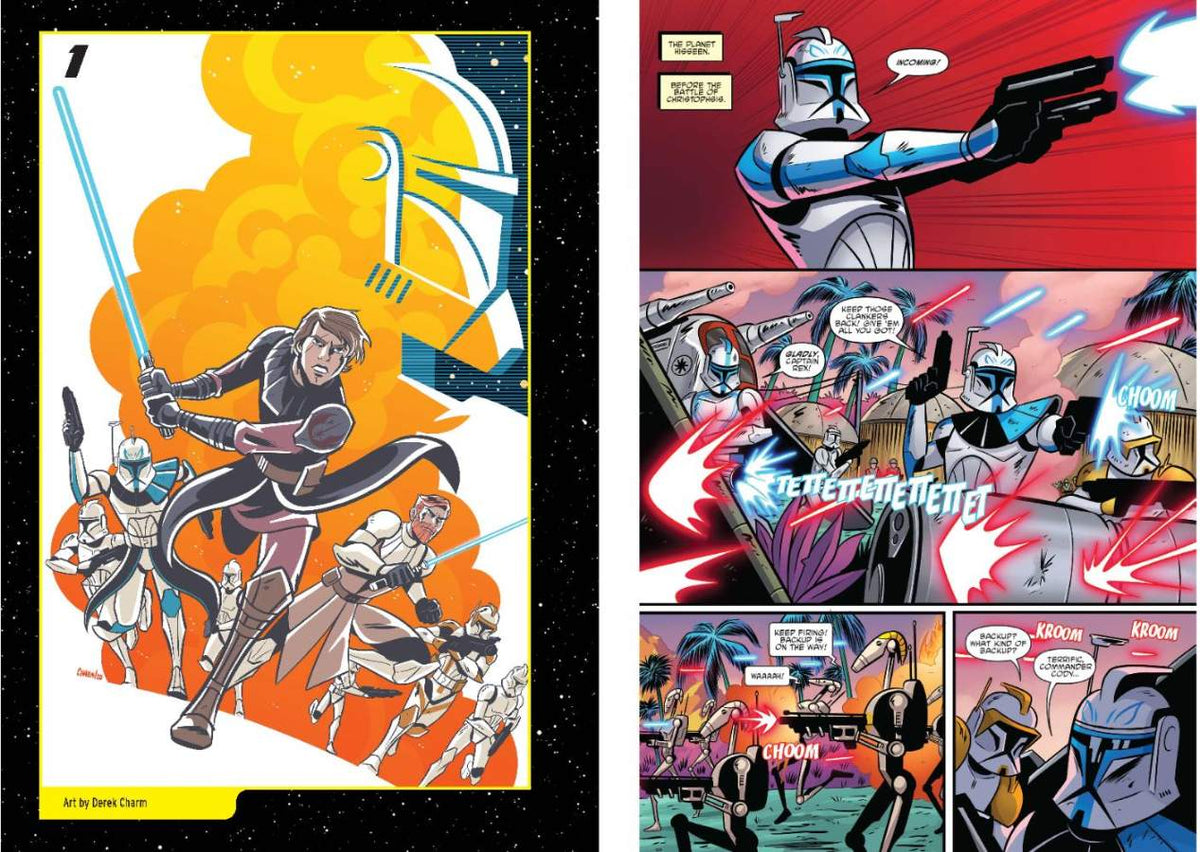 Star Wars Adventures: The Clone Wars Battle Tales Graphic Novel