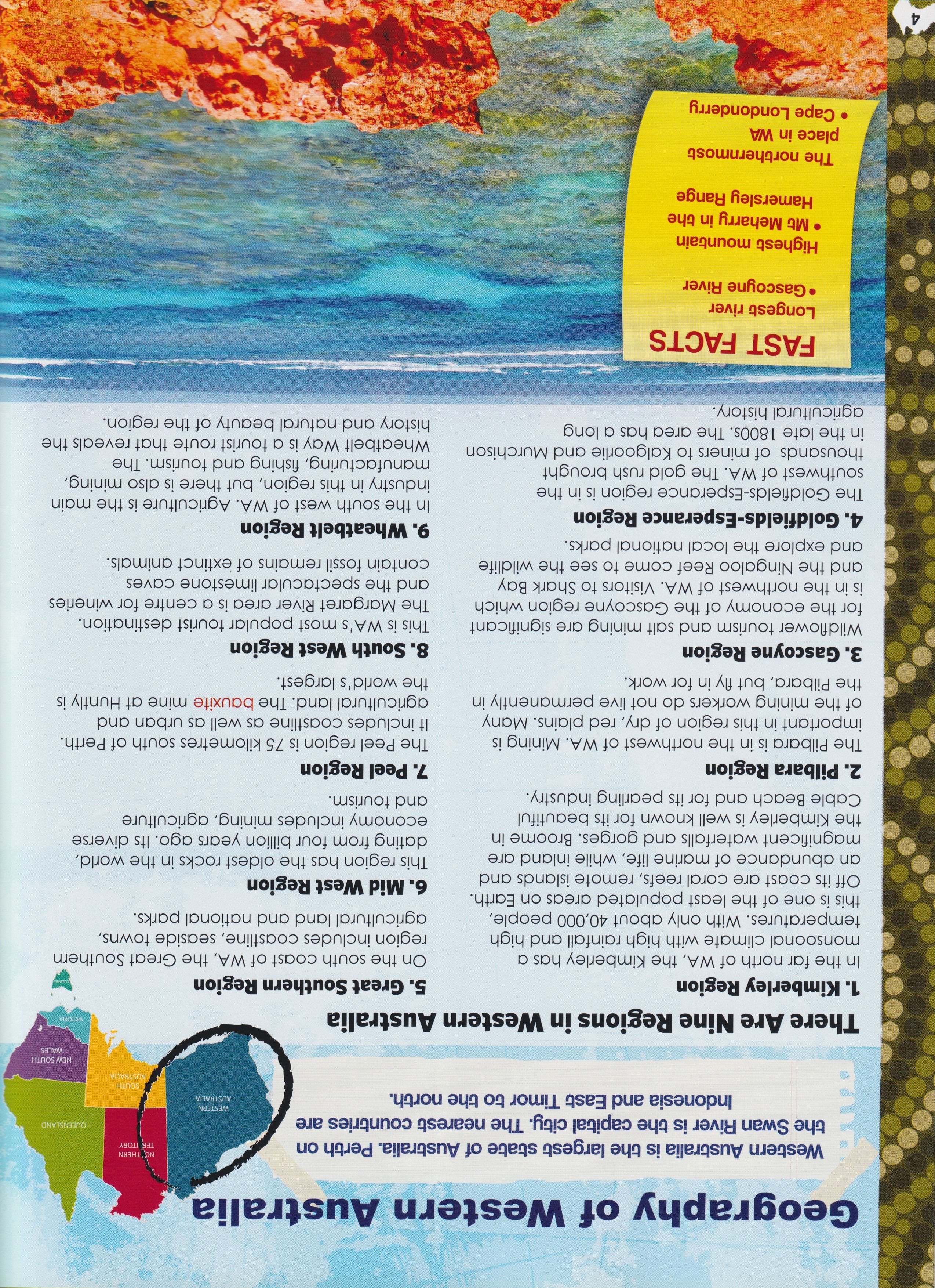 Australian States and Territories: Western Australia (WA)