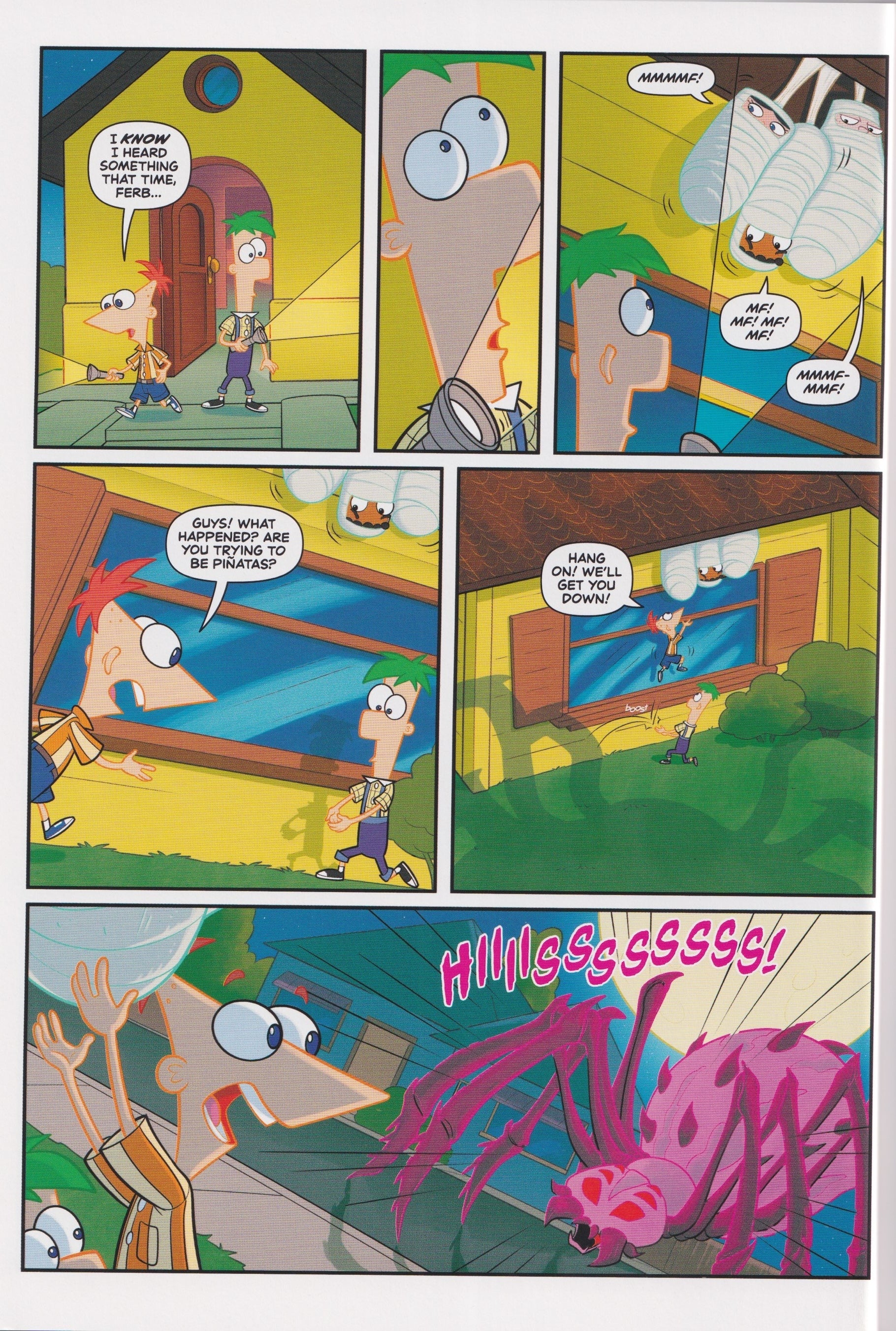 Phineas and Ferb's A-MAZE-ing Creature Double Feature
