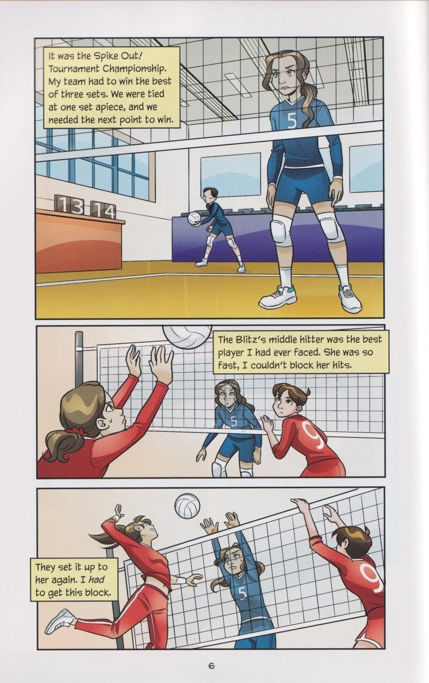 Jake Maddox Graphic Novels: Block and Attack