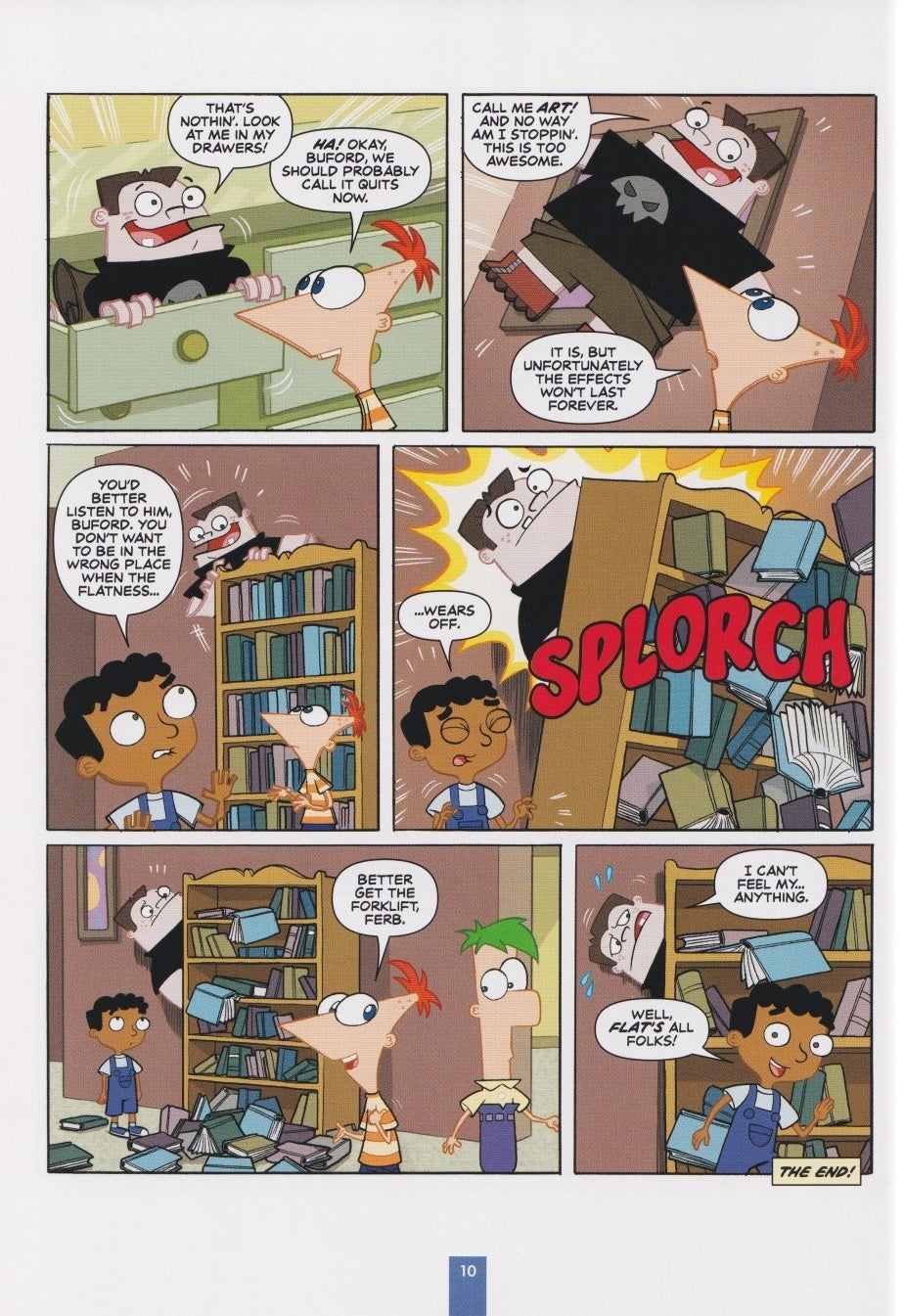 Phineas and Ferb Classic Comics Collection Vol. 6