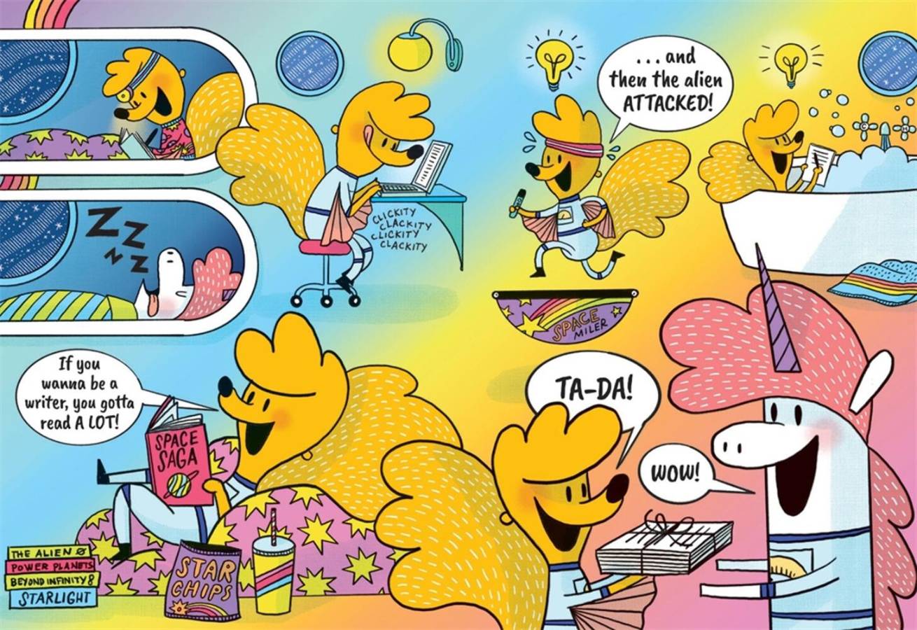 The Cosmic Adventures of Astrid and Stella #4: Comet Together!
