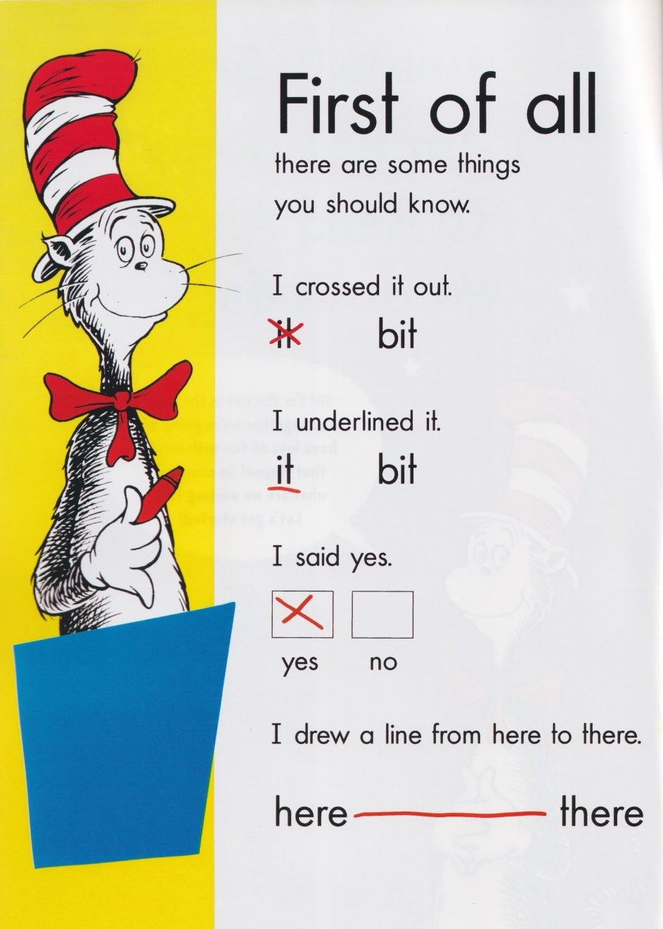 I Am Not Going to Read Any Words Today