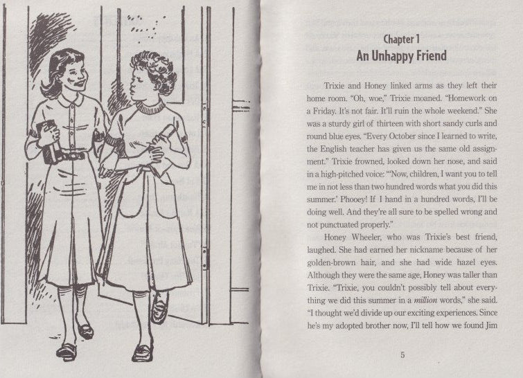 Trixie Belden BK4: The Mysterious Visitor
