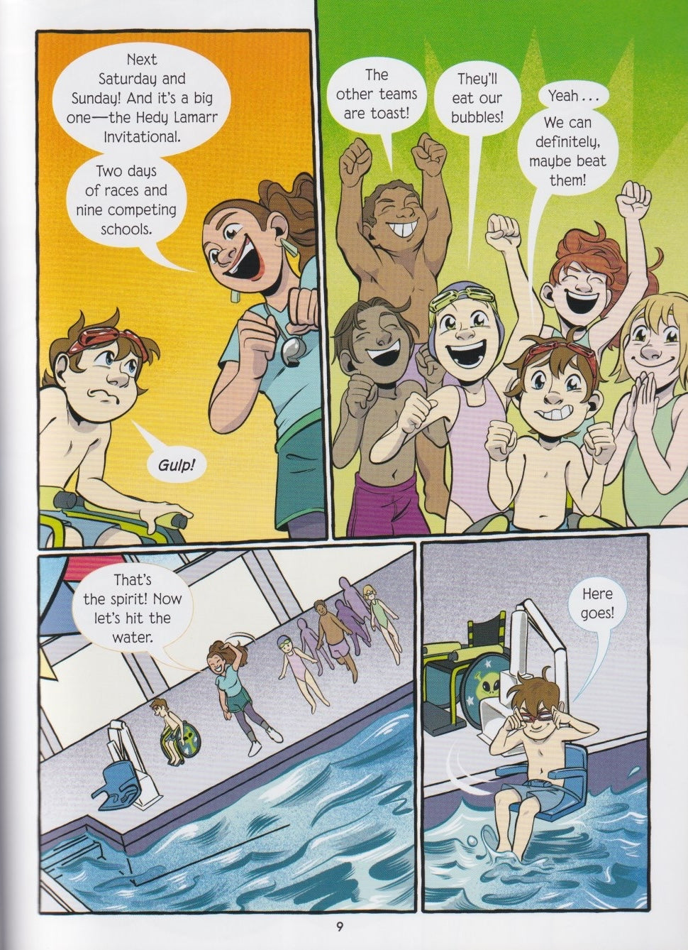 The Fantastic Freewheeler: in the Deep End