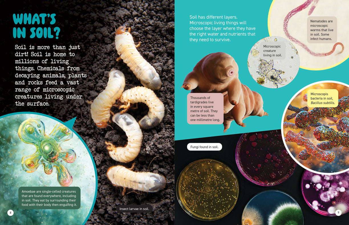 Microscopic and Hidden Life: Hidden Earth