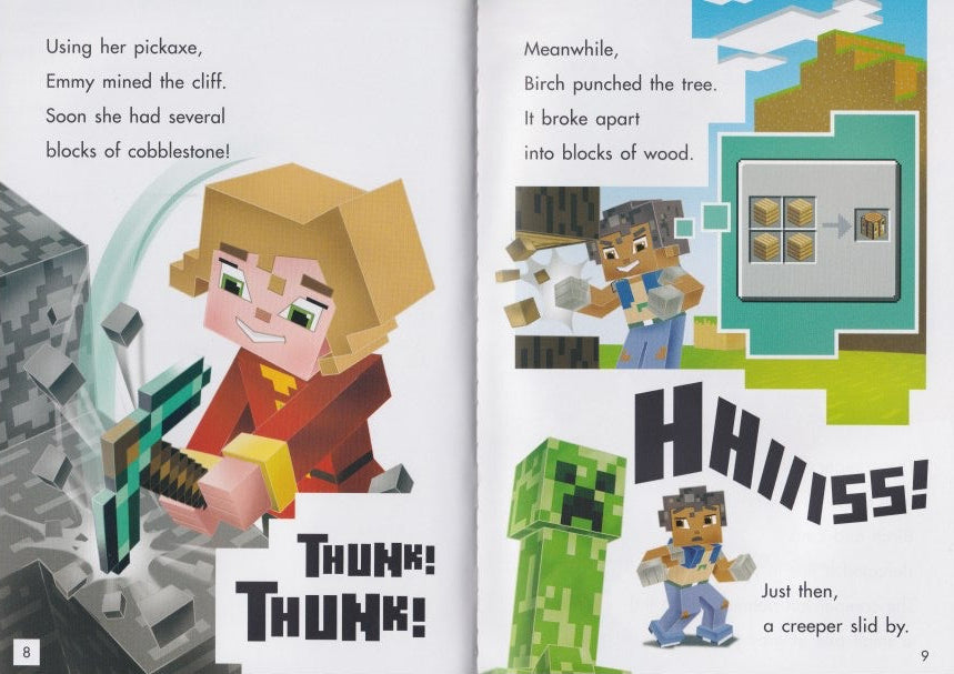 Minecraft Young Readers: Trouble Brewing