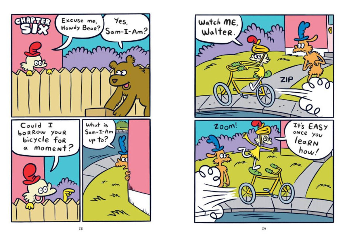 Dr. Seuss Graphic Novel: Green Eggs and Ham Go Next Door