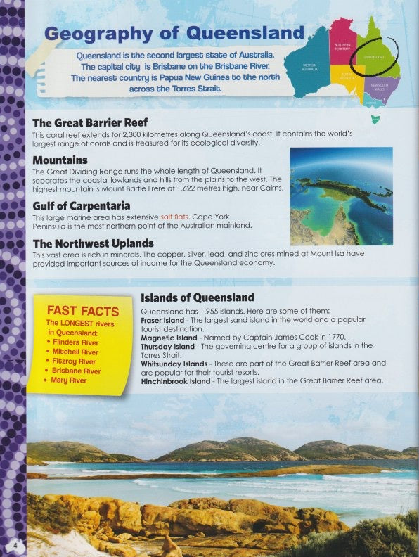 Australian States and Territories: Queensland (Softcover)