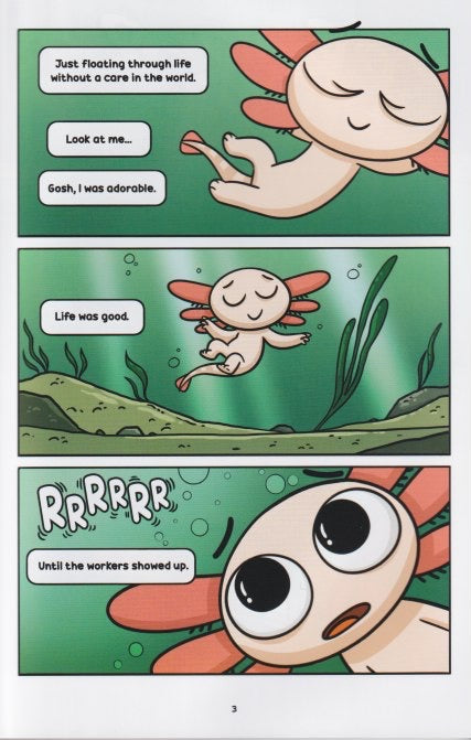 Max a Little Axolotl