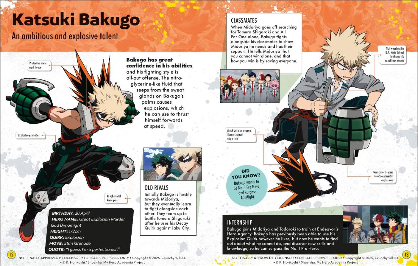 My Hero Academia Character Encyclopedia
