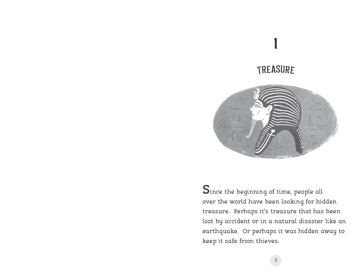 Tutankhamun's Treasure (Dyslexia-friendly)