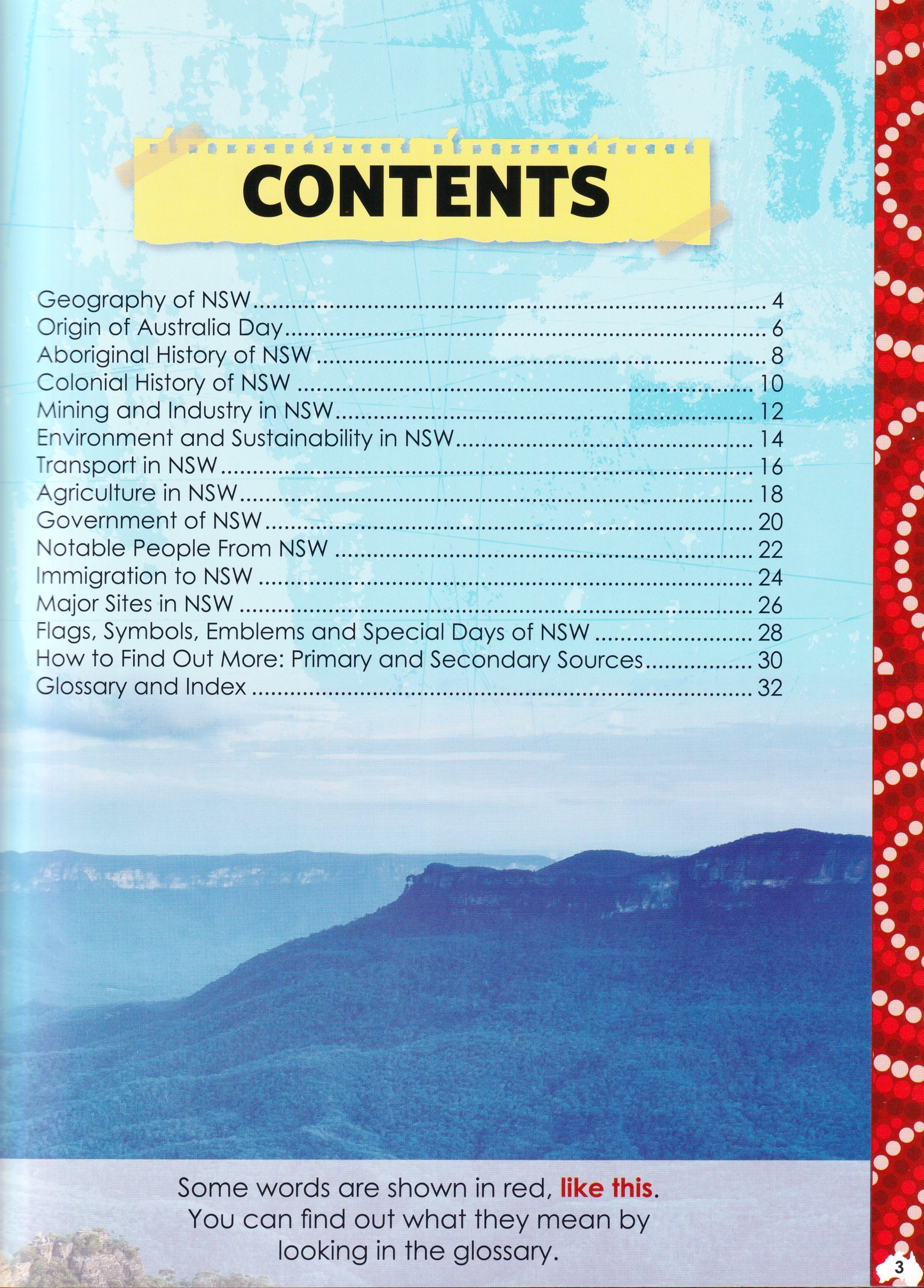 Australian States and Territories: New South Wales (NSW)