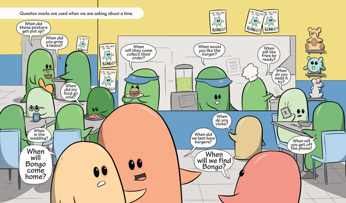 Punctuation Expedition: HUH? Asks the Question Mark