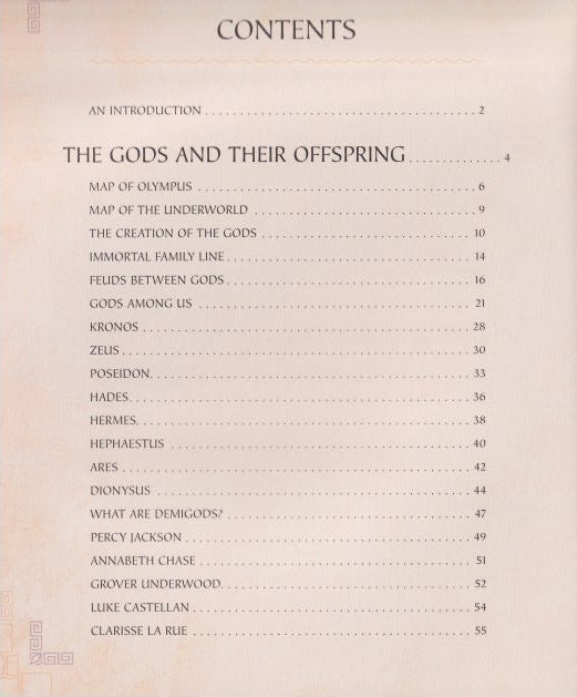 Percy Jackson and the Olympians: A Guide to Gods and Monsters
