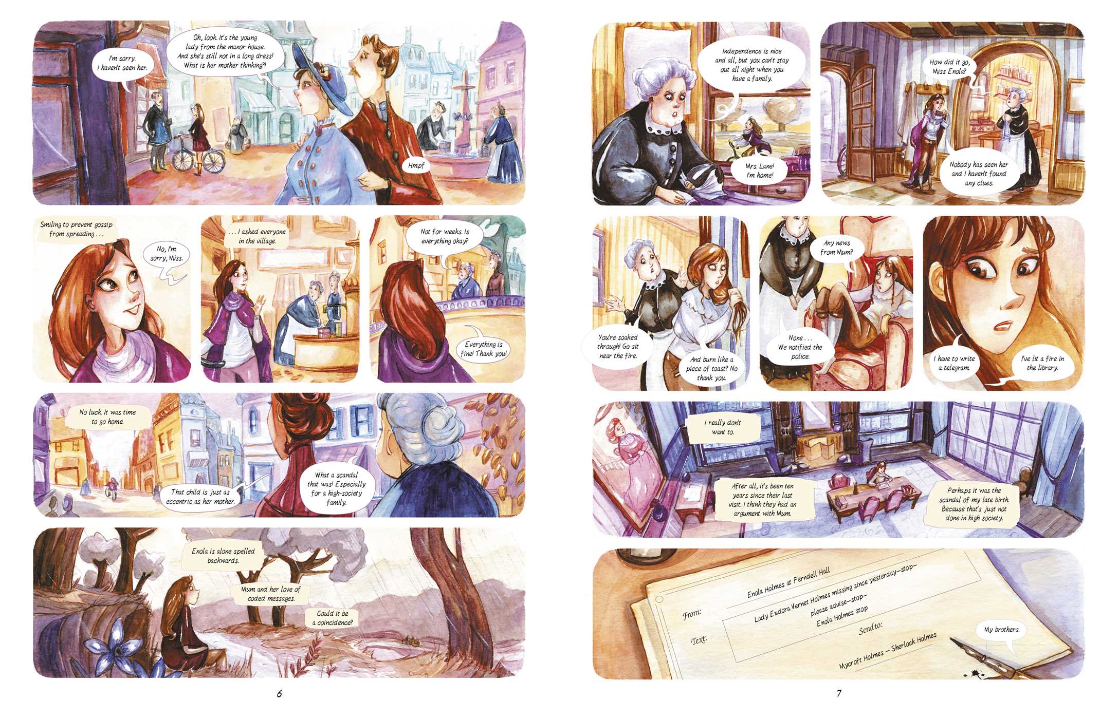 Enola Holmes: The Graphic Novels Book 1