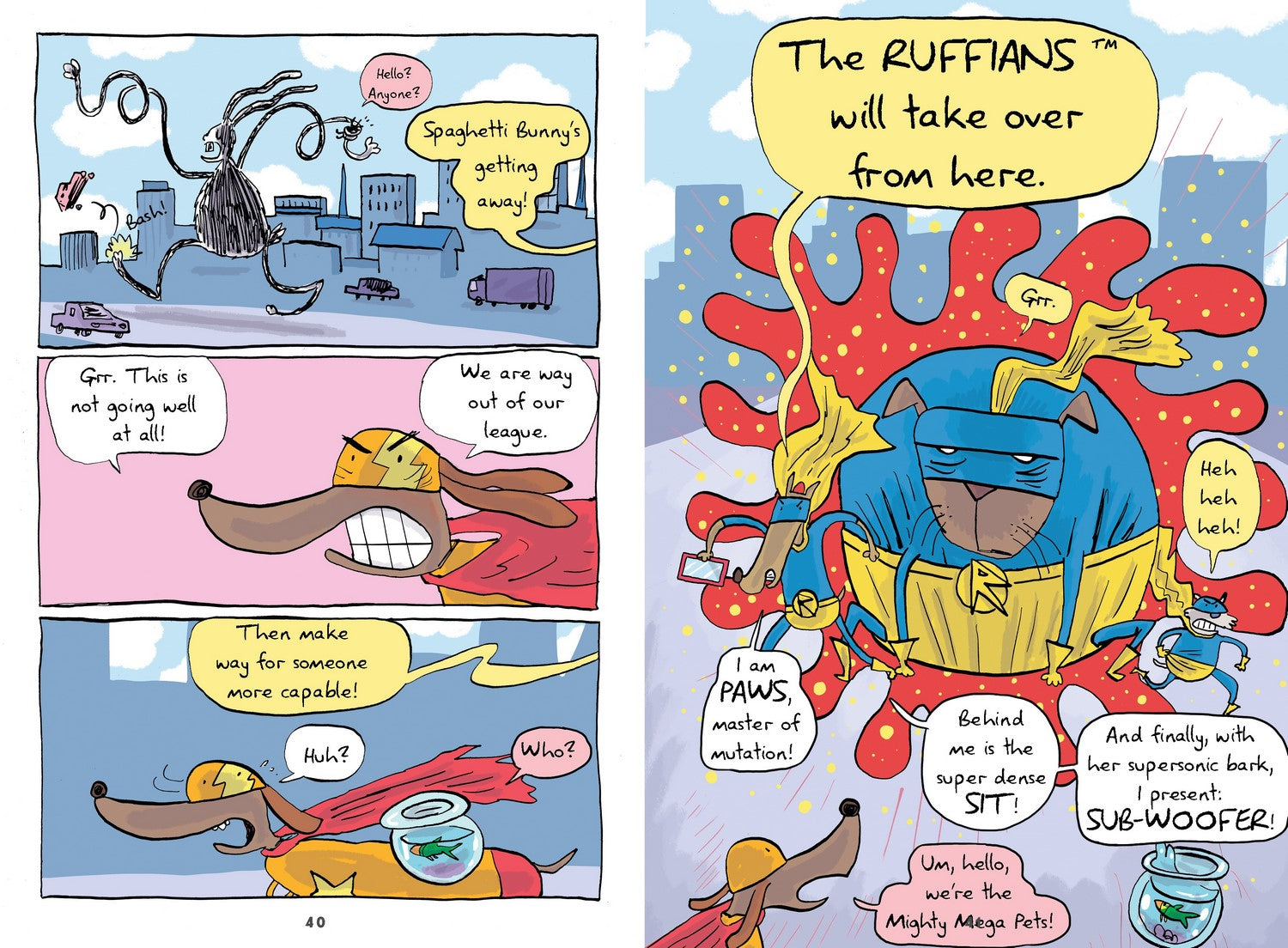Mighty Mega Pets: Freaky Food Fiasco!